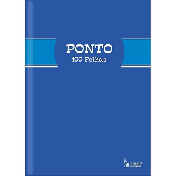 Livro ponto 1/4 100 folhas - tamoio (unidade)