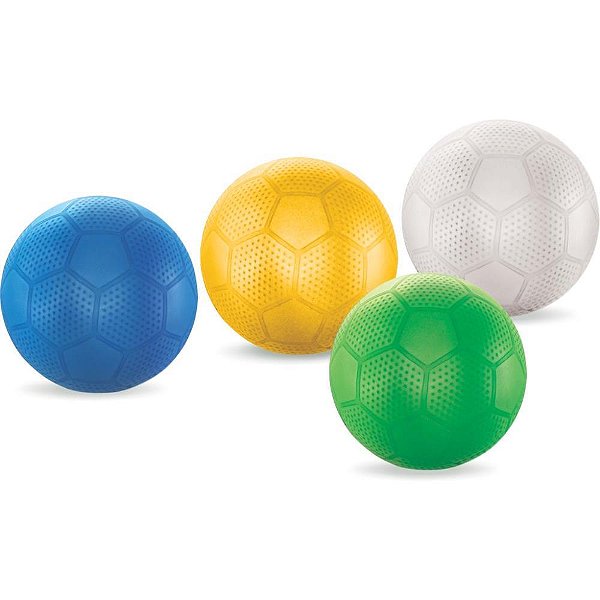 Bola infantil bico de jaca color vinil - lider (pct.c/12)