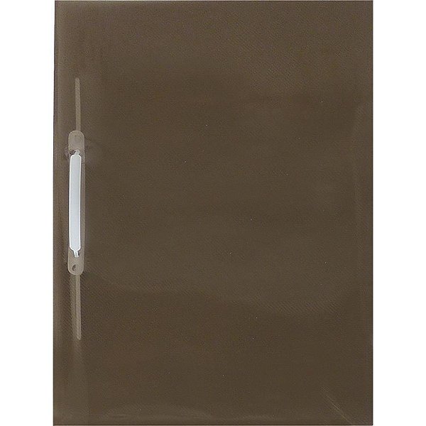 Pasta grampo trilho plastica oficio fume - acp (pct.c/10)
