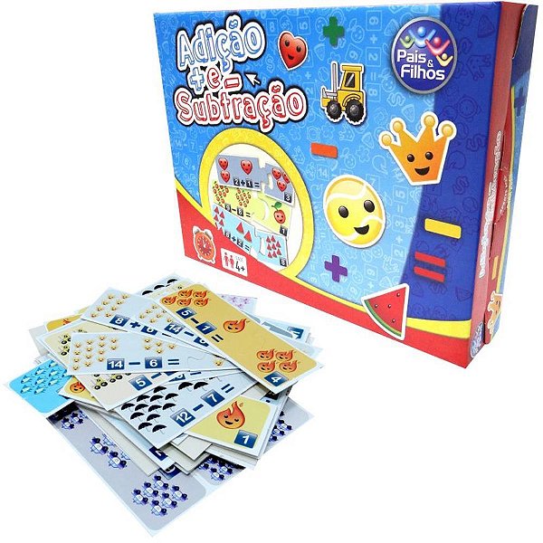 Jogo diverso adicao e subtracao - pais e filhos (unidade)