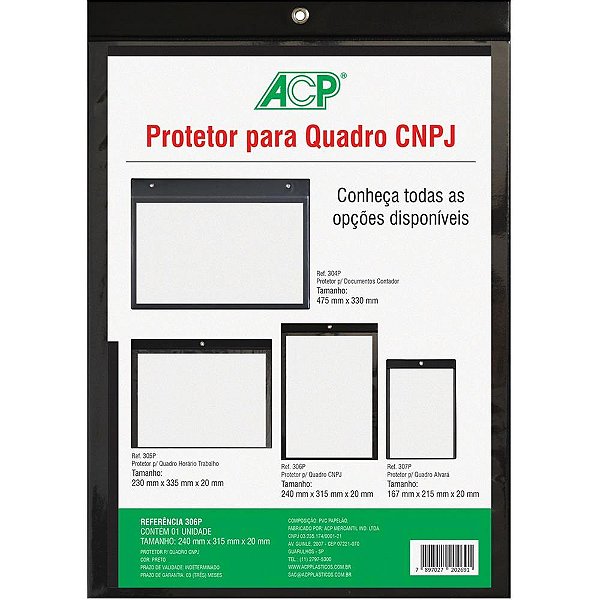 Porta alvara quadro cgc vertical - acp (pct.c/05)