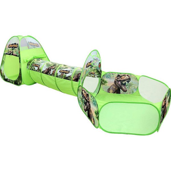 Barraca infantil barraca dinossauro 3 em 1 - dm toys (unidade)