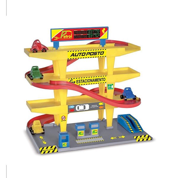 Pista auto posto - nig brinquedos (unidade)