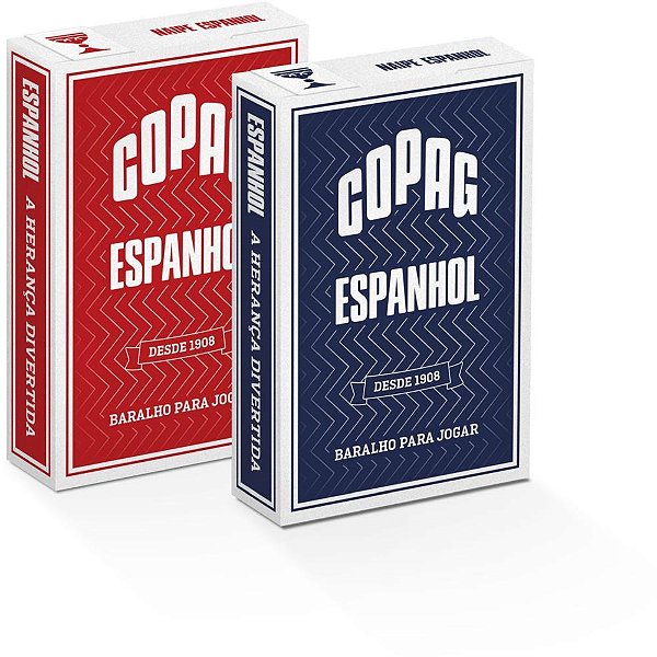 Baralho espanhol couche 275g - copag (cx.c/12)