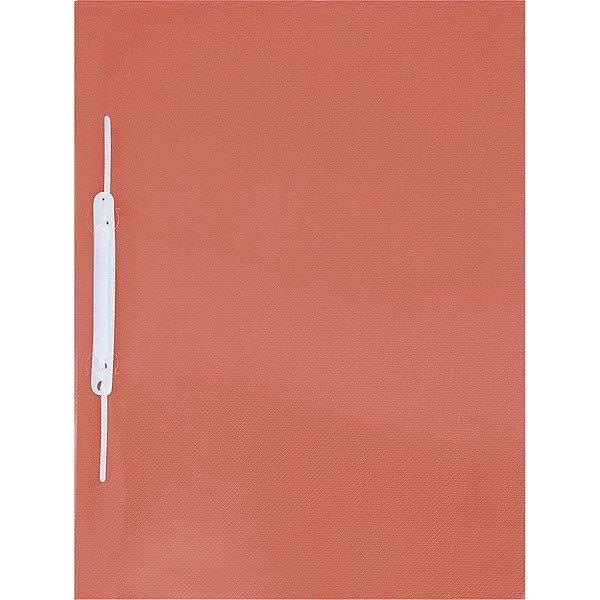 Pasta grampo trilho plastica oficio vermelha - acp (pct.c/10)