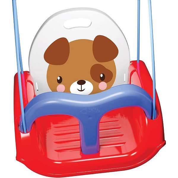 Brinquedo para playground balanco cachorrinho - pais e filhos (unidade)
