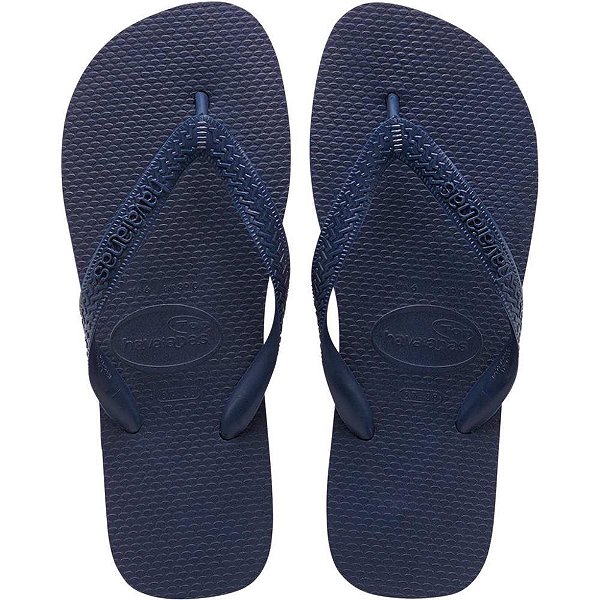 Chinelo havaianas top 43/4 marinho - havaianas (par)