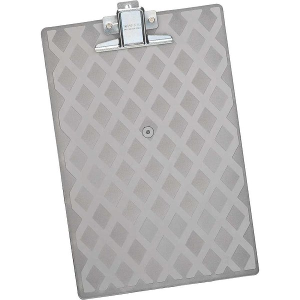 Prancheta plastica super metal fume - maxcril (unidade)