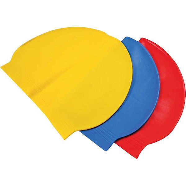 Touca para natacao latex sortida - mor (unidade)