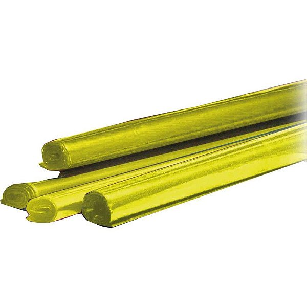 Papel celofane 80x80cm. liso amarelo - v.m.p. (pct.c/50)