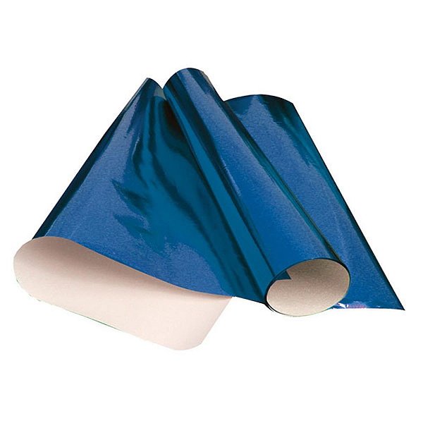 Papel laminado 48x60cm azul - v.m.p. (pct.c/40)