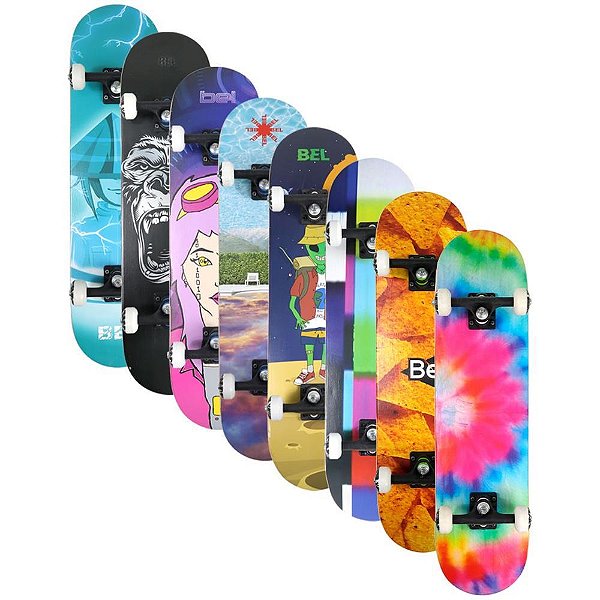 Skate bel sports semi pro madei.sort - bel (unidade)