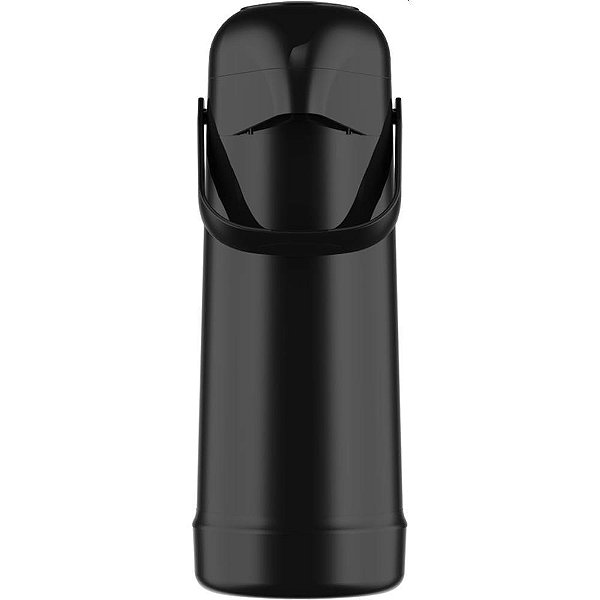 Garrafa termica pressao magic pump 1,0 l preta - termolar (unidade)
