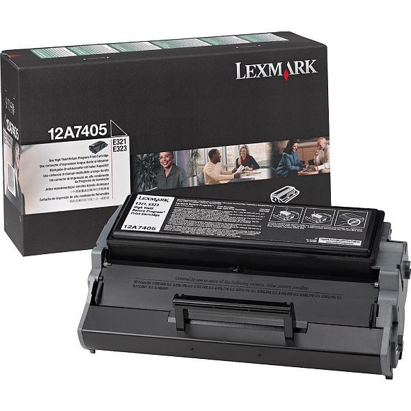 Cartucho de toner orig.lexmark 12a7405 preto e321/e323 - lexmark (unidade)