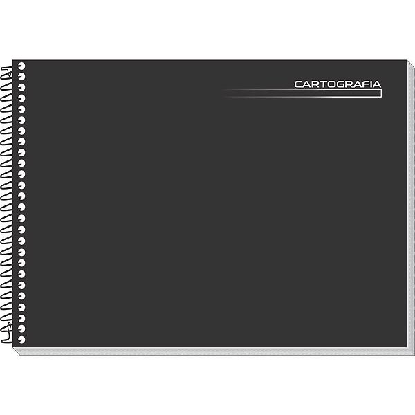 Caderno desenho univ capa dura neutro liso 48f espiral - tamoio (pct.c/04)