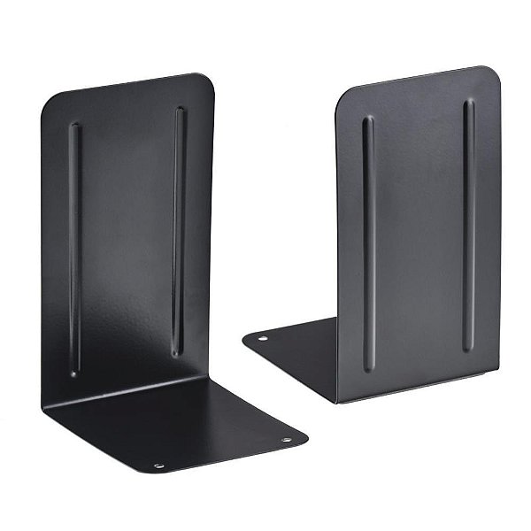Bibliocanto preto metal - acrimet (par)