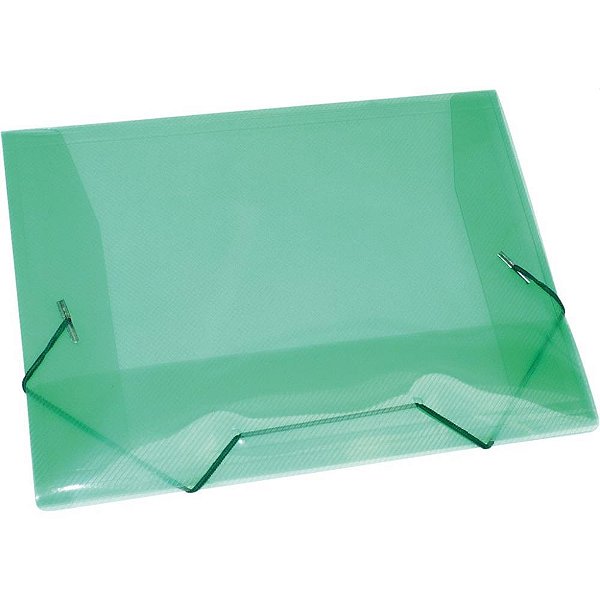 Pasta aba elastica plastica mini verde - acp (pct.c/10)