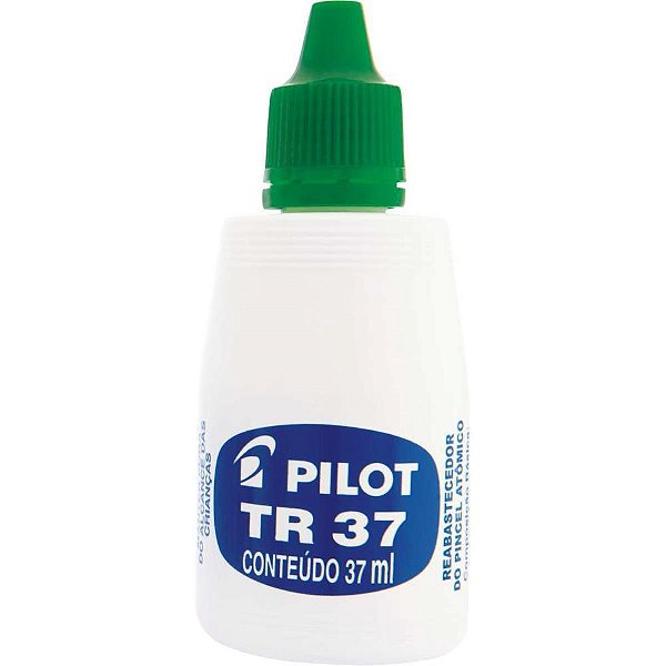 Tinta marcador permanente reabastecedor 037ml verde - pilot (cx.c/12)