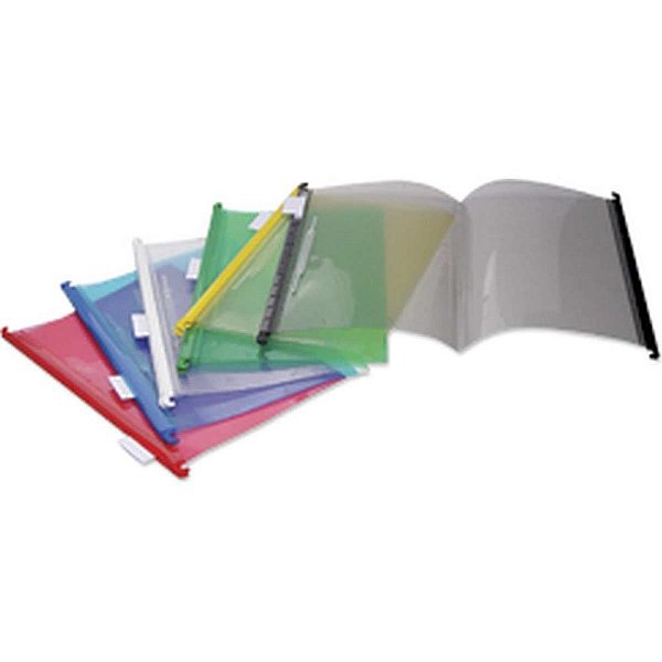 Pasta suspensa plastica soft cristal - polibras (pct.c/10)
