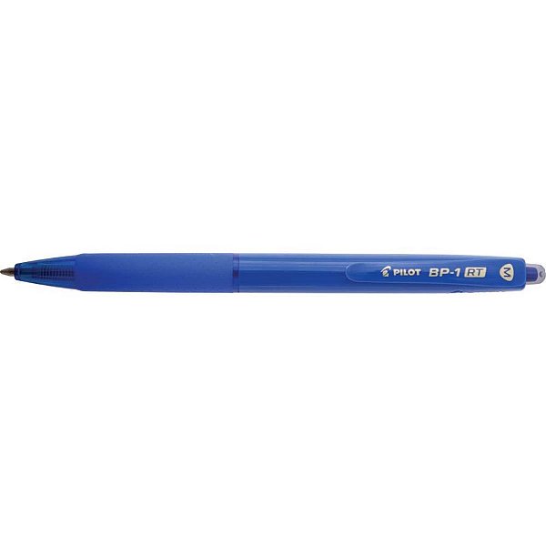 Caneta esferografica retratil bp-1 rt 1.0 media azul - pilot (cx.c/12)