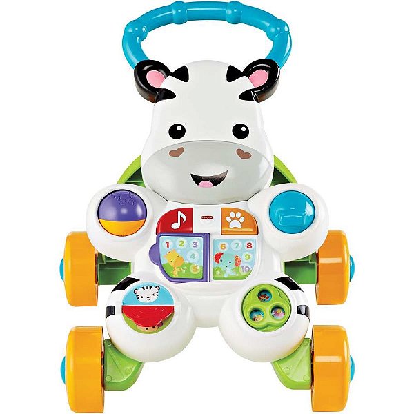 Fisher-price infant andador e apoiador zebra - mattel (unidade)