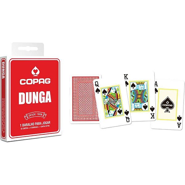 Baralho dunga couche 270g - copag (unidade)