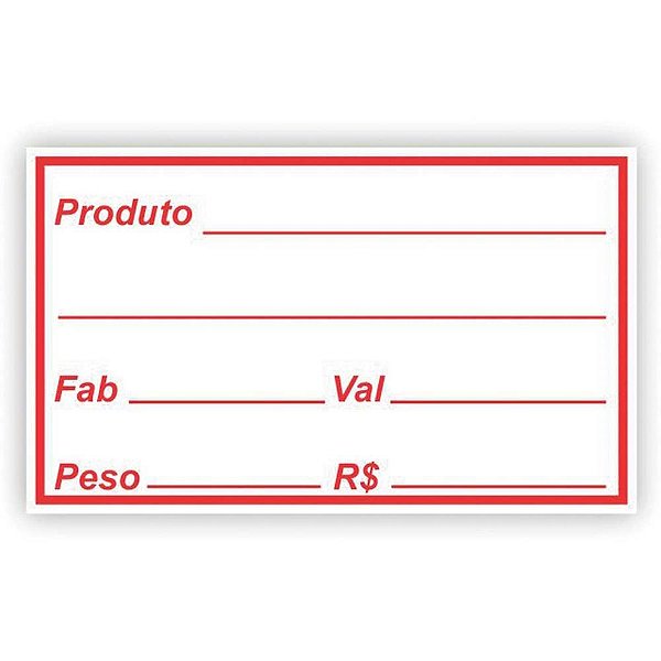 Etiqueta adesiva validade/fabricacao c/100 etiq - grespan (pct.c/05)