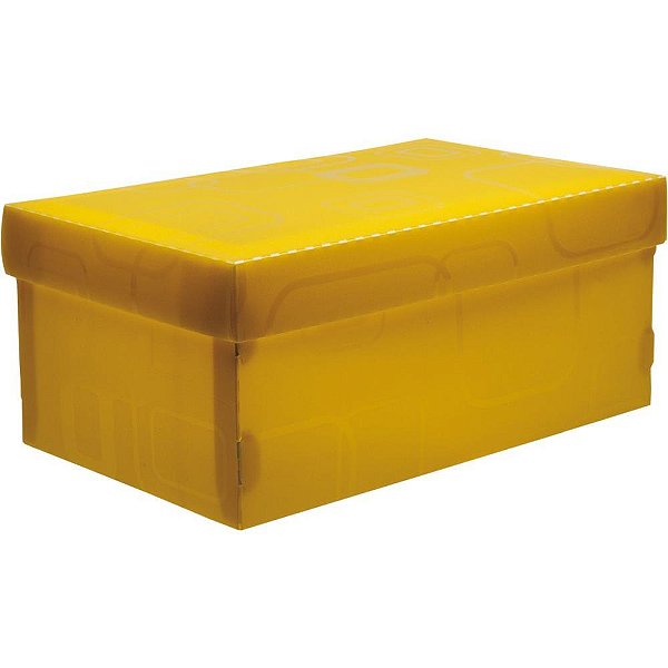 Caixa organizadora top line sapato 28x17x12cm.am - dello (unidade)