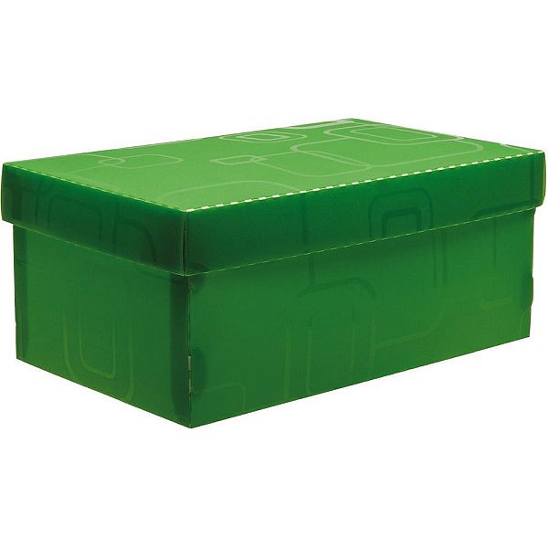 Caixa organizadora top line sapato 28x17x12cm.vd - dello (unidade)