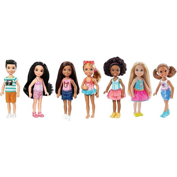 Barbie family chelsea basica (s) - mattel (unidade)