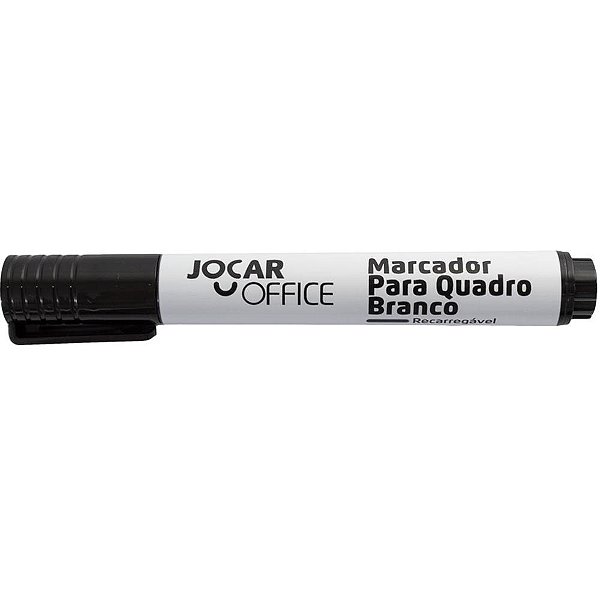 Pincel quadro branco jocar recarregavel preto - leonora (cx.c/12)