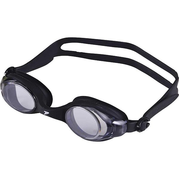 Oculos de natacao myrtos profissional pt/transp - poker (unidade)