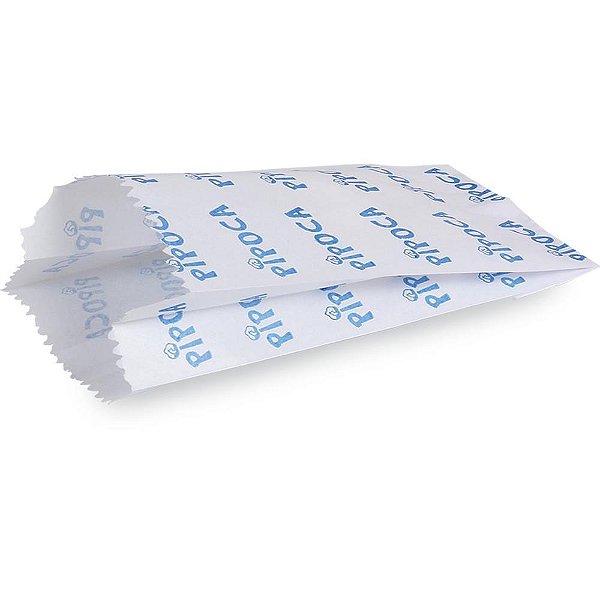 Embalagem para alimentos saquinho papel pipoca - festcolor (cx.c/500)