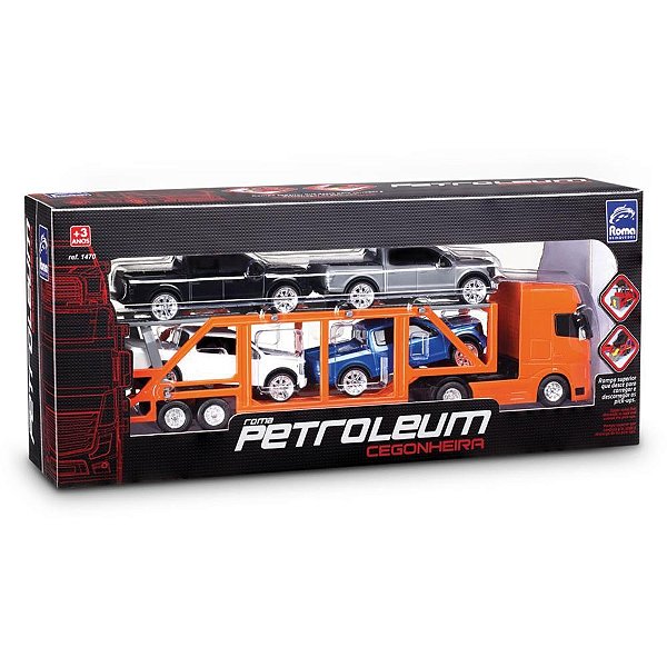 Caminhao petroleum cegonheira 38cm. - roma (unidade)