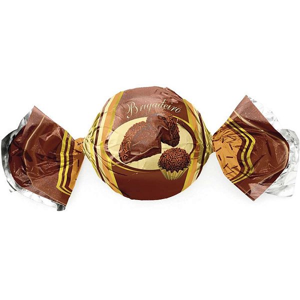 Embalagem para trufa/cone 15x16cm. brigadeiro delicia - cromus (pct.c/100)