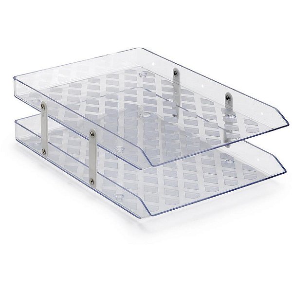 Caixa correspondencia dupla fixa cristal - maxcril (unidade)