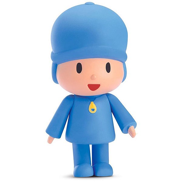 Boneco e personagem pocoyo 13cm. vinil - cardoso toys (unidade)