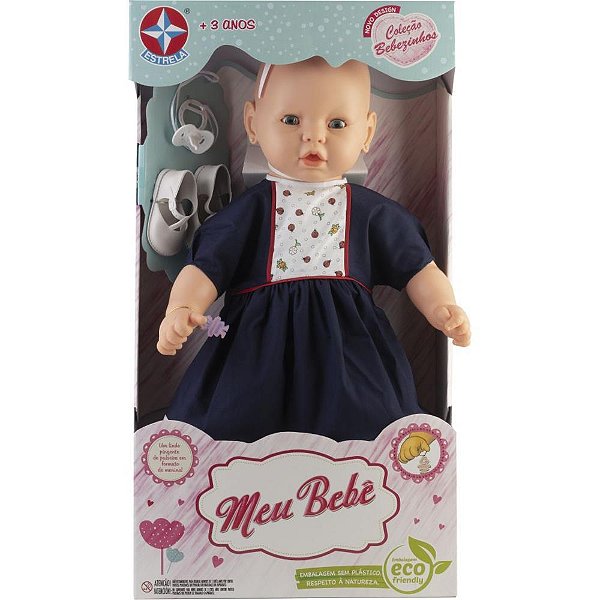 Boneca meu bebe assortments 1 60cm. - estrela (unidade)