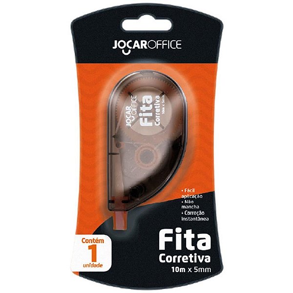 Corretivo em fita jocar 5mmx10m - leonora (unidade)