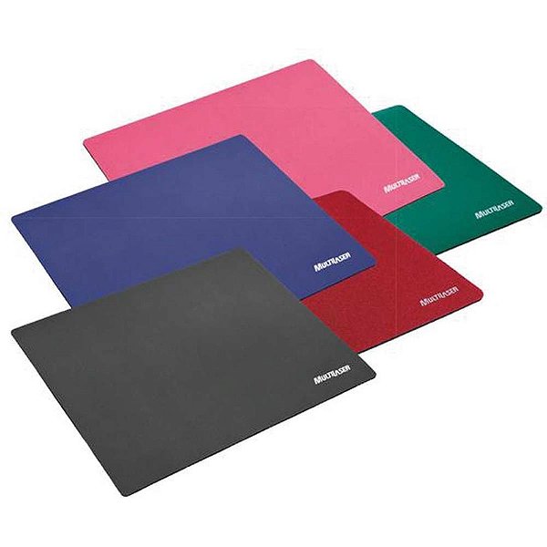 Mouse pad slim soft 22x18cm cores sort. - multi (cx.c/40)