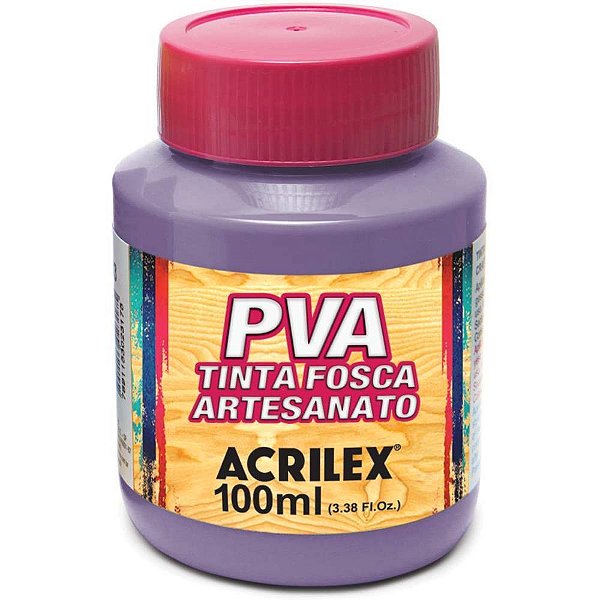 Tinta pva 100ml. lilas - acrilex (pct.c/06)