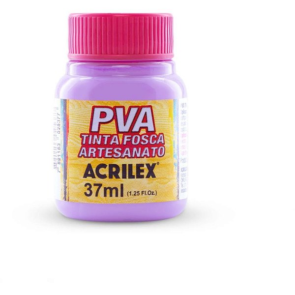 Tinta pva 37ml. lilas - acrilex (cx.c/12)