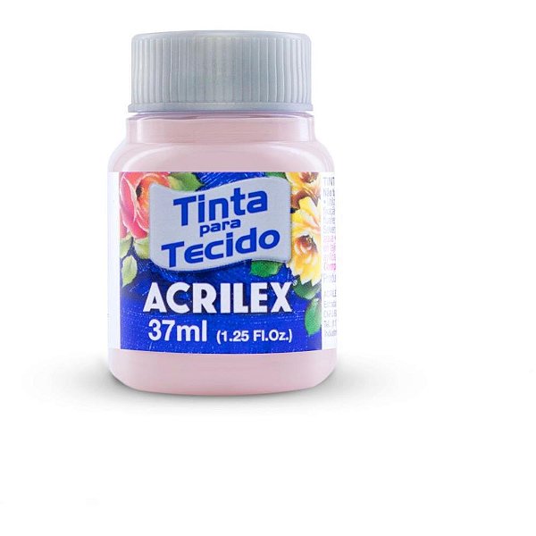 Tinta para tecido fosca 37ml rostinho de boneca - acrilex (duzia)