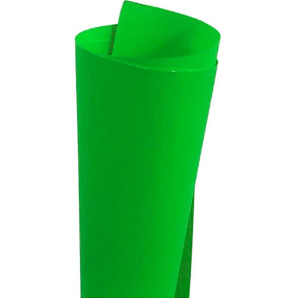 Papel cartolina dupla face color set 47,5x66cm verde - romitec (pct.c/20)