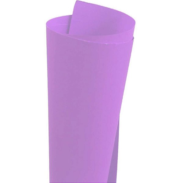 Papel cartolina dupla face color set 47,5x66cm lilas - romitec (pct.c/20)