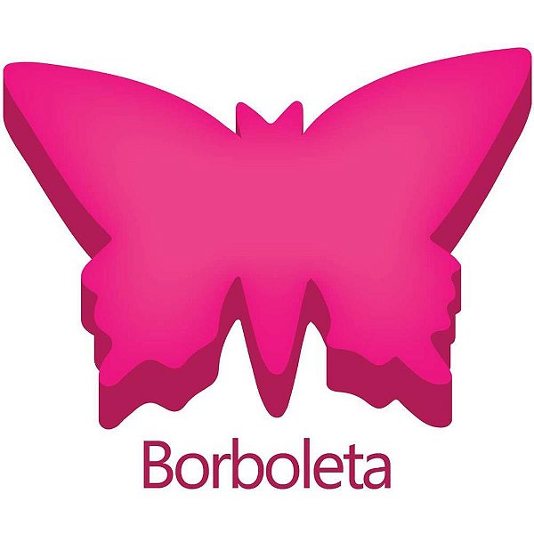 Furador papel e eva jumbo borboleta 25mm - make+ (unidade)