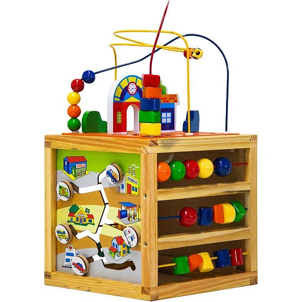Brinquedo pedagogico casinha aramada - carlu (unidade)