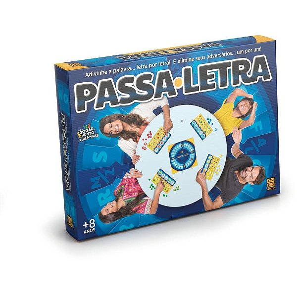 Jogo de tabuleiro passaletra - grow (unidade)