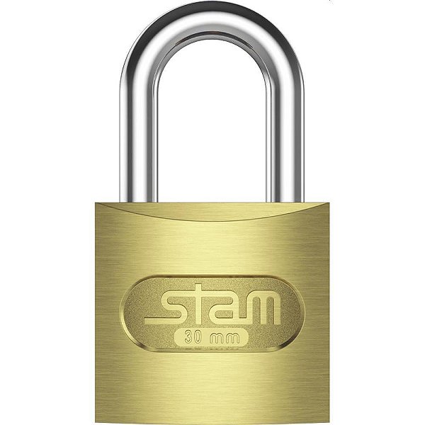 Cadeado convencional 30mm - stam (unidade)