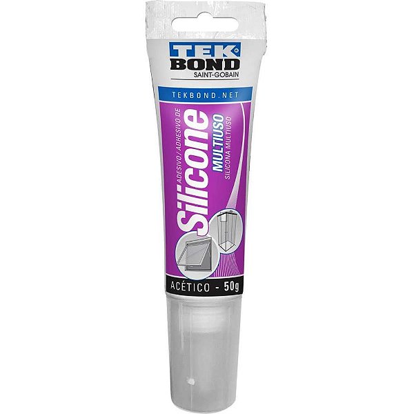 Adesivo de silicone acetico 50g. - tekbond (unidade)